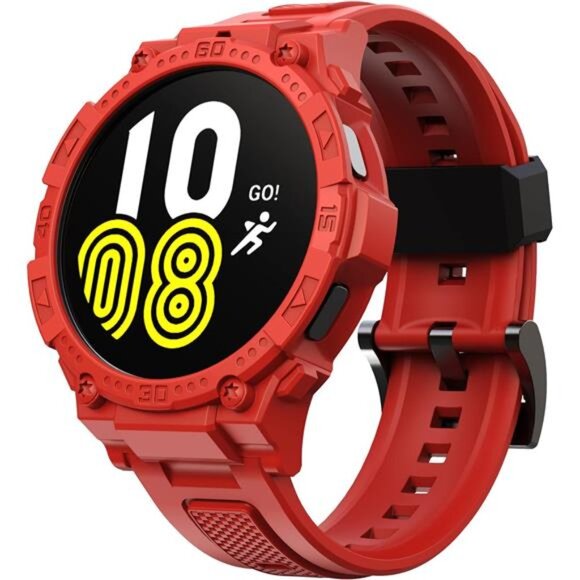 Compatible with Galaxy Watch 5, Galaxy Watch 4 Band with Case 40mm Women